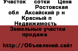 Участок 24 сотки  › Цена ­ 1 500 000 - Ростовская обл., Аксайский р-н, Красный п. Недвижимость » Земельные участки продажа   